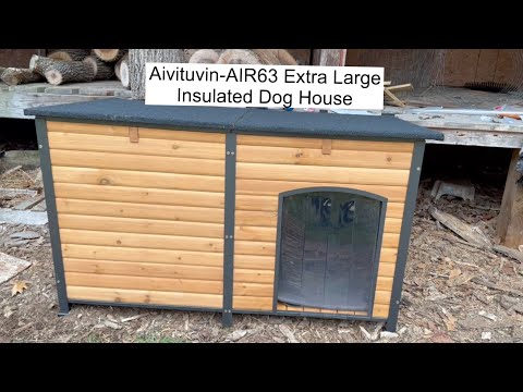Review and assembly, Aivituvin Extra Large Insulated Dog House