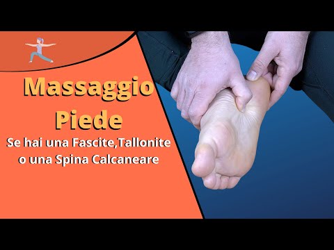 , title : 'Massaggio piede dolorante per fascite plantare o tallonite'