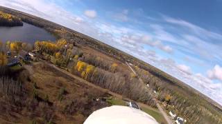 preview picture of video 'Kapuskasing FPV flying over West Riverside'