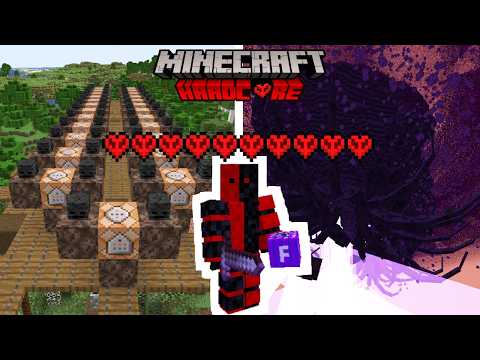 I Fought 25 Wither Storms In Hardcore Minecraft