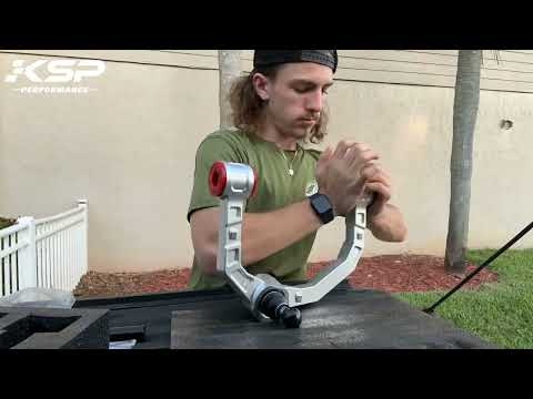 KSP Performance Aluminum Forged Upper Control Arm REVIEW INSTALL