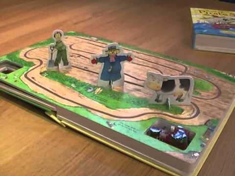 Видео обзор Poppy and Sam's wind-up tractor book [Usborne]