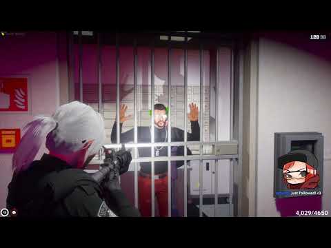 Officer Angel announces Powergaming on stream and uses it on No Pixel against xQc | NoPixel 3.0