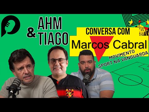 Marcos Cabral é o convidado.