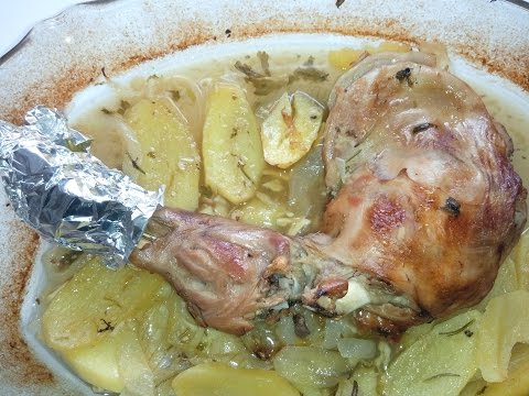Paletilla de cordero al horno