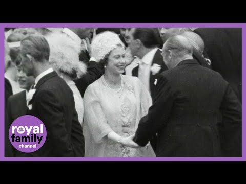 On This Day: 24 April 1963 - Queen Accidentally Steps on the King of Norway's Foot at Royal Wedding