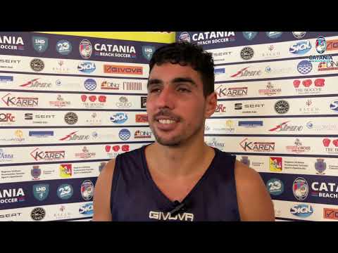 Post Icierre Lamezia - Catania Beach Soccer 2-3. Fred: " La nostra forza è il gruppo"