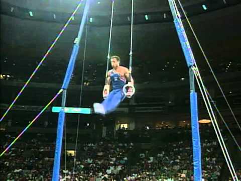Jair Lynch - Still Rings - 1996 Olympic Trials - Men - Day 2