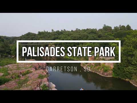 Palisades State Park - 4K Aerial Tour