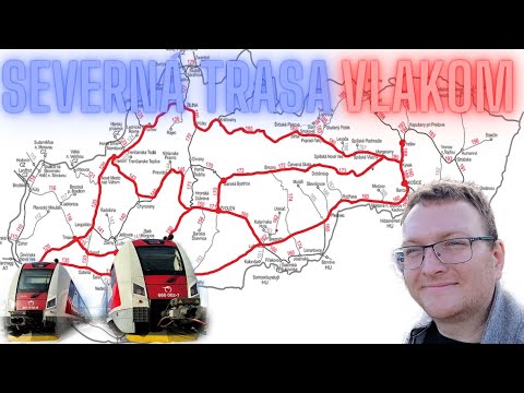 Severná trasa Slovenska vlakom | VLOG 124