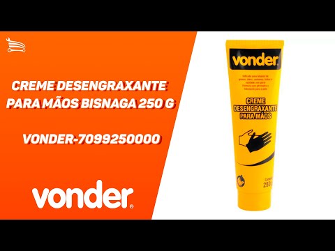 Creme Desengraxante para Mãos Bisnaga 250G - Video