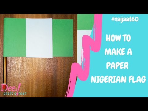 What does green white green represent in the flag of Nigeria?