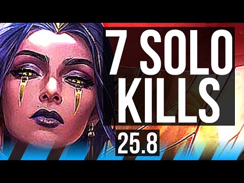LEBLANC vs SYNDRA (MID) | 14/0/6, Legendary, 7 solo kills | EUW Master | 25.8