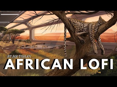 Chill Lofi Afrobeats Music ☁️ African Lofi Sleep Mix