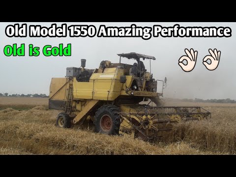 New Holland  Harvester 1550 performance | Old Is Gold | Abdul Wahid Khan