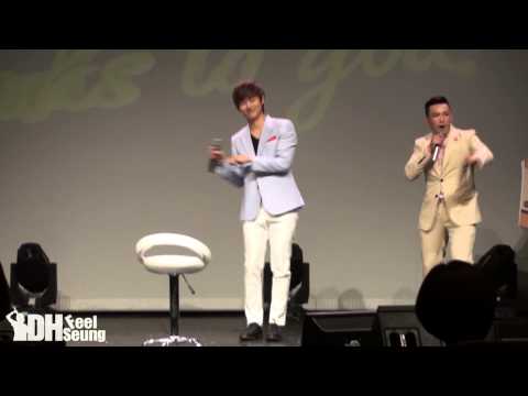 [15.07.30 정동하10주년팬미팅] 정동하 짱구 흉내