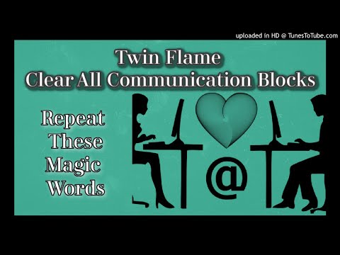Twin Flame Meditation [w/ Energy Healing] Clear All Communication Blocks 💙🔥💙🔥