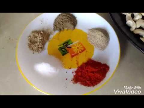 How to Roast Cashew in Microwave oven