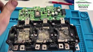 Inverter replacement on a Honda Civic Hybrid