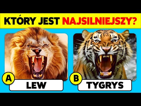 🧠 Jak Dobrze Znasz ZWIERZĘTA? 🐯🦁✅ Quiz Wiedzy Ogólnej