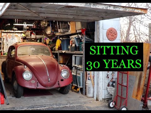 Will it Run and Drive? Forgotten Vw Beetle Found - First Drive in 27 Years!