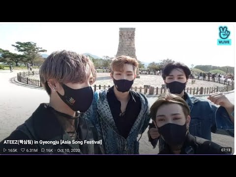 Ateez Vlive Eng Full Seonghwa, Hongjoong, San & Mingi 10-10-2020
