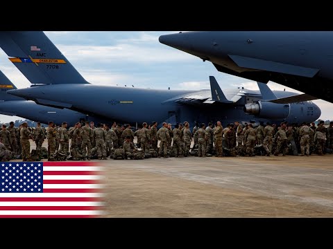 Hundreds of U.S. Army Soldiers with 82nd Airborne Division Joint Airborne Operations over Indonesia