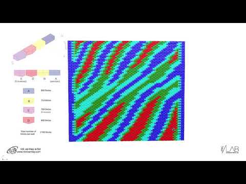 'Rhythm and Flow' | Brick wall Concept development