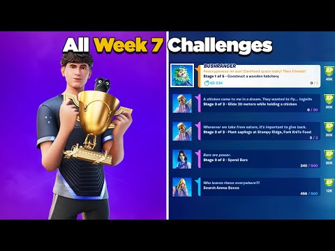 Fortnite All Week 7 Challenges Guide Epic and Legendary Quests