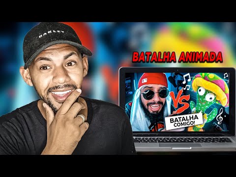 Cacto Dançante 🌵 Vs. Mussoumano - Batalha de Rap (React)