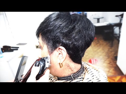 OLDER WOMAN HAIRCUT - SHORT PIXIE CUT WITH SIDE SWEPT...