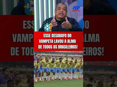 VAMPETA SOBE O TOM E DESABAFA SOBRE A ATUAL GERAÇÃO DA SELEÇÃO BRASILEIRA APÓS ELIMINAÇÃO NA COPA!