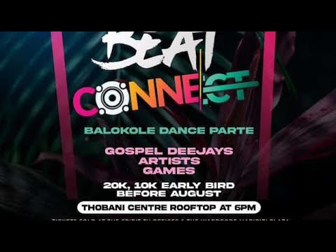 Beat Connect,Balokole dance party on 11/08/2023 @ Thobani center rooftop ft djs,gospel artists,games