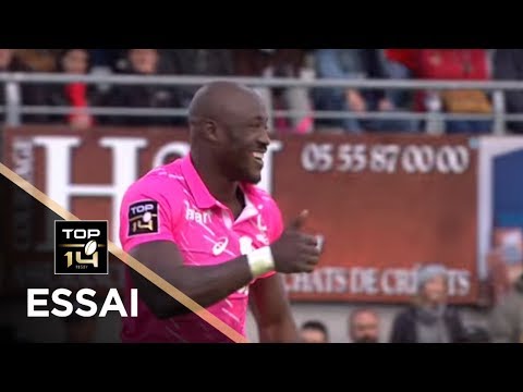 TOP 14 - Essai Djibril CAMARA (SFP) - Brive - Paris - J9 - Saison 2017/2018