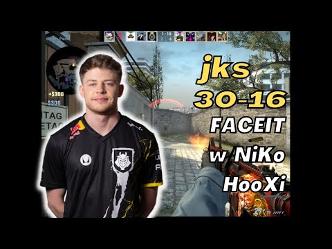 CSGO POV G2 jks w/NiKo/HooXi (overpass) FACEIT Ranked | July 18, 2023