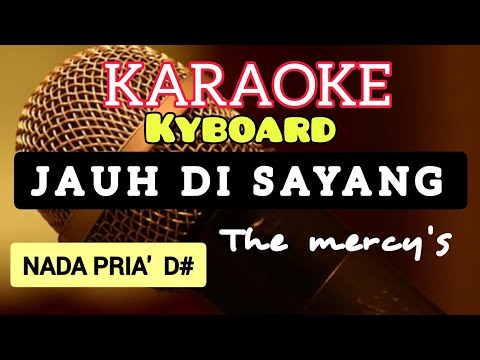 Dimak channel karaoke "KARAOKE" JAUH DI SAYANG(THE MERCY'S)
