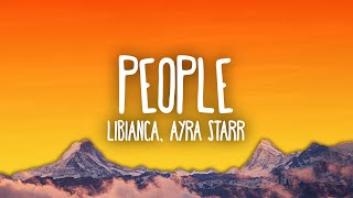 Libianca - People ft. Ayra Starr, Omah Lay
