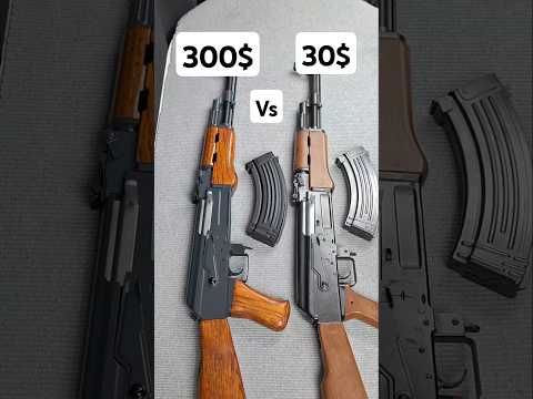 AK-47 30$ Vs 300$ #airsoft