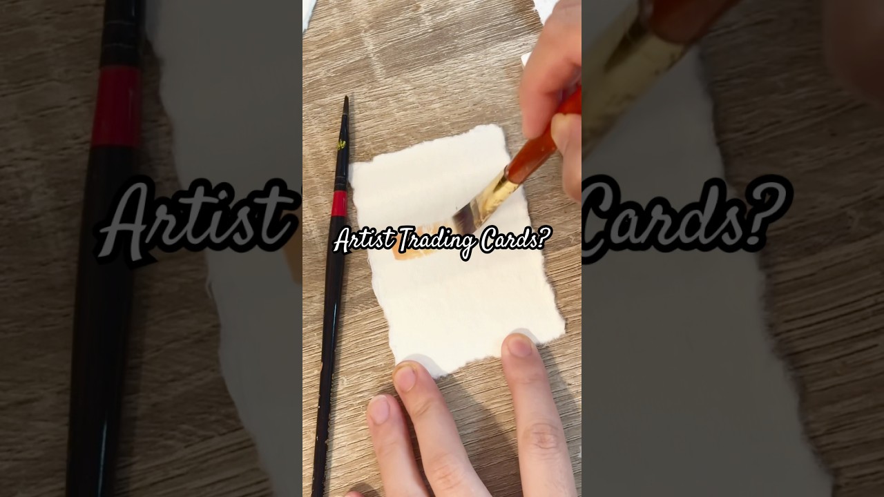 Have you heard of ATC or ACEO? #atc #aceo #artist #handmade