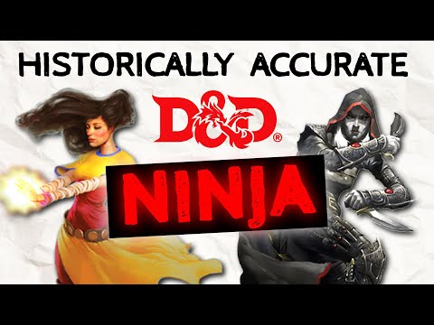 How to Play a REAL Ninja in D&D