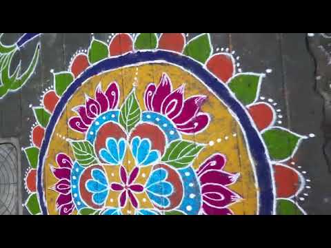 Rangoli designs (pongal specials #Amalas Amala)