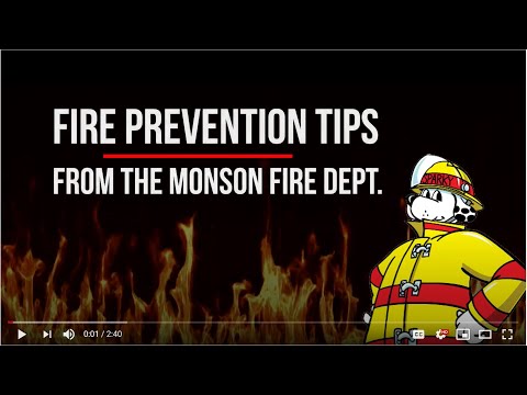 Monson Fire Dept PSA