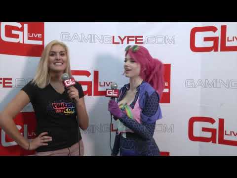 Interview with Amouranth @ Twitchcon 2018