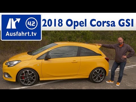 2018 Opel Corsa GSI  1 4 Turbo 150 PS   Fahrbericht der Probefahrt  Test   Review