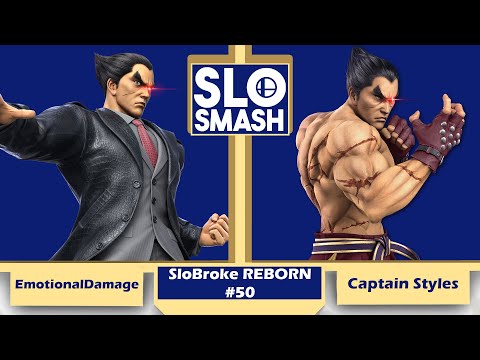 EmotionalDamage (Kazuya) vs Captain Styles (Kazuya) - SloBroke REBORN #50 - Pools