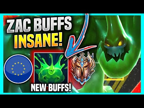 NEW ZAC CLEAR SPEED IS INSANE! - Challenger Plays Zac JUNGLE vs Karthus! | Season 11