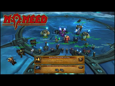 Realm First! Fall of the Lich King by No Need