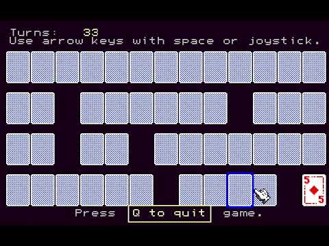 Concentration on Foenix F256 Jr