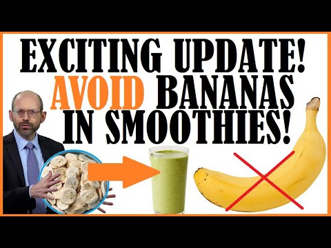 EXCITING UPDATE & FIX! Avoid Bananas In Smoothies!