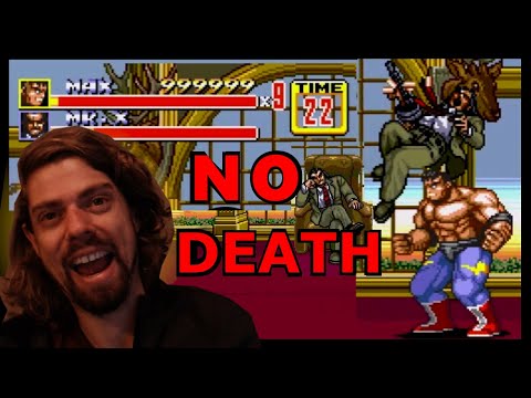 Streets of Rage 2 NO DEATH Max Mania World Record speedrun (59:54)